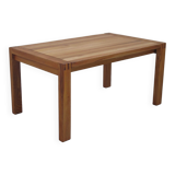 Oiled solid elm table, Vendée model, from Regain