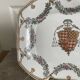 Plateau empty pocket ceramic house toussi short heraldic coat of arms