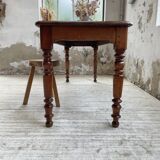 Walnut farm table 185 cm