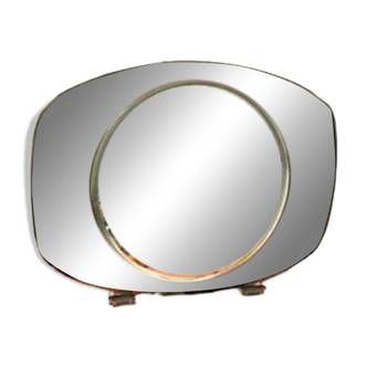 Miroir double teinte vintage salle de bain