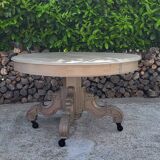 Oval dining table in the Napoleon III style