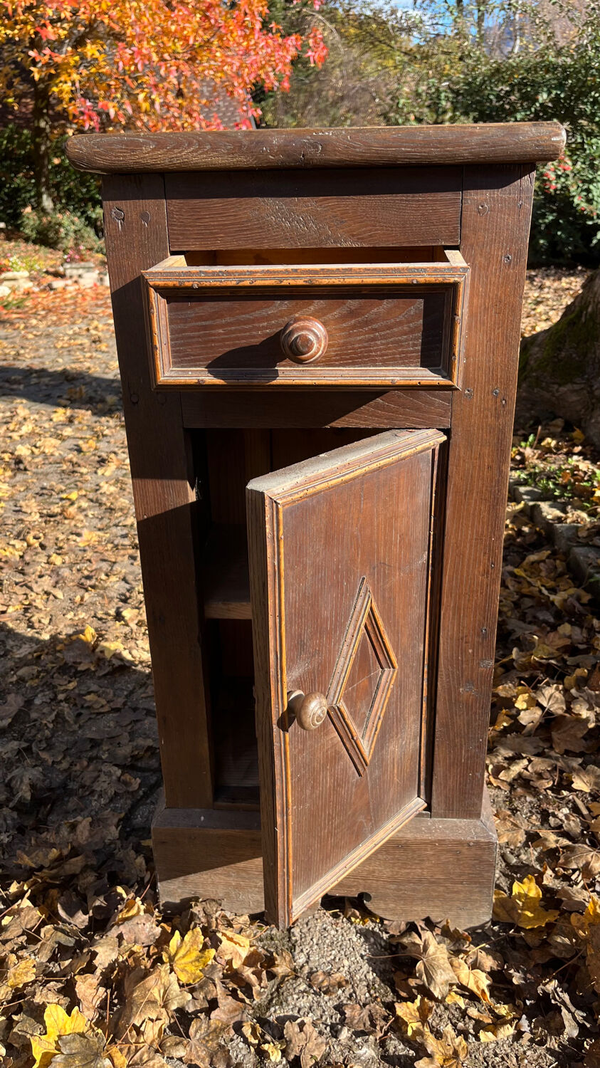 Bedside tall old fir