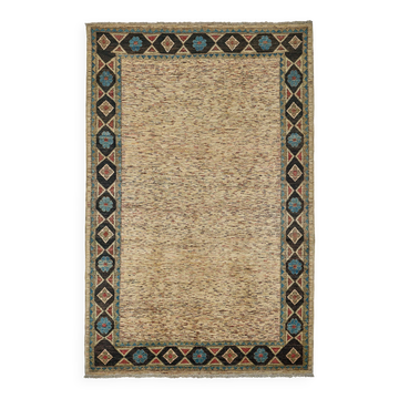 Turkish Handknotted Wool Oushak Rug 202 cm x 304 cm