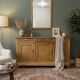 Antique solid wood sideboard