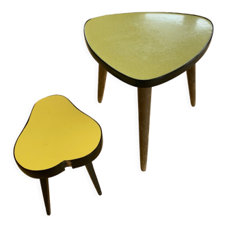 Pair of vintage bedside tables