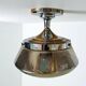 Pair Schoolhouse style semi-flush mount ceiling lamps