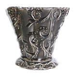 Antique ceramic pot cover, vintage