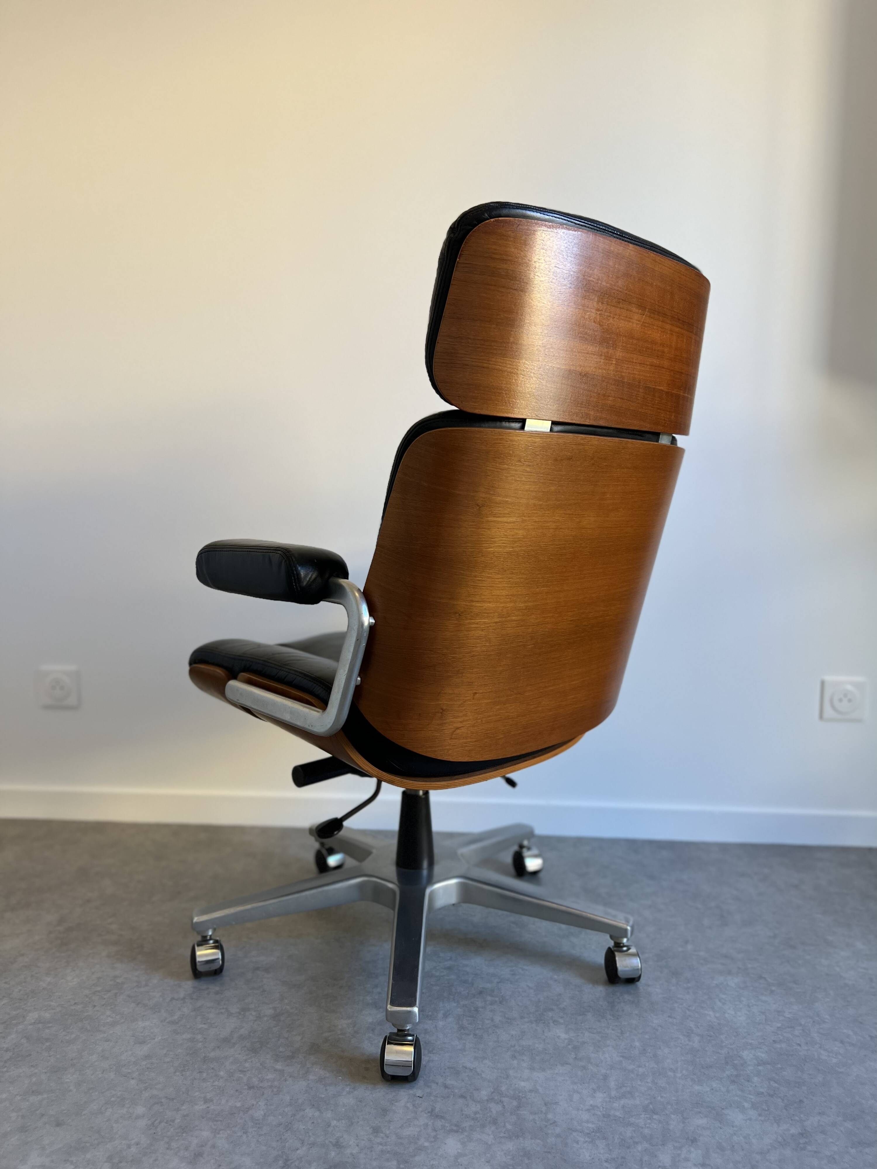 Stoll Giroflex Office Chair by Karl Dittert 1970s Vintage