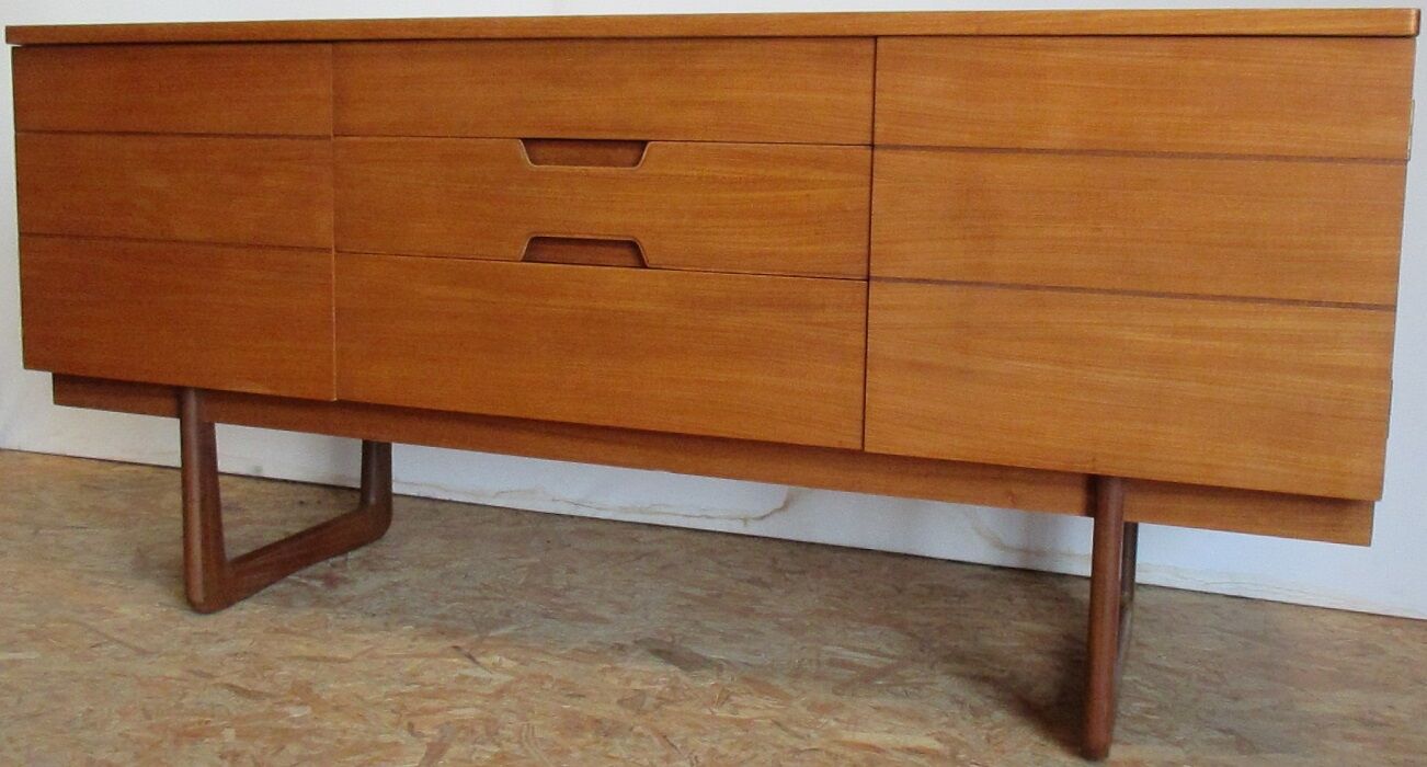 Uniflex clear wood sideboard