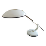 Lampe Ferdinand Solere avec son réflecteur bleu, années 50