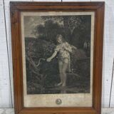 18th century engraving: INNOCENCE by Charles Clément Bervic (1756-1822)
