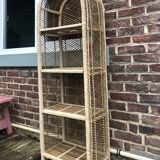 Wicker shelf