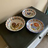 Lot of Quimper plates