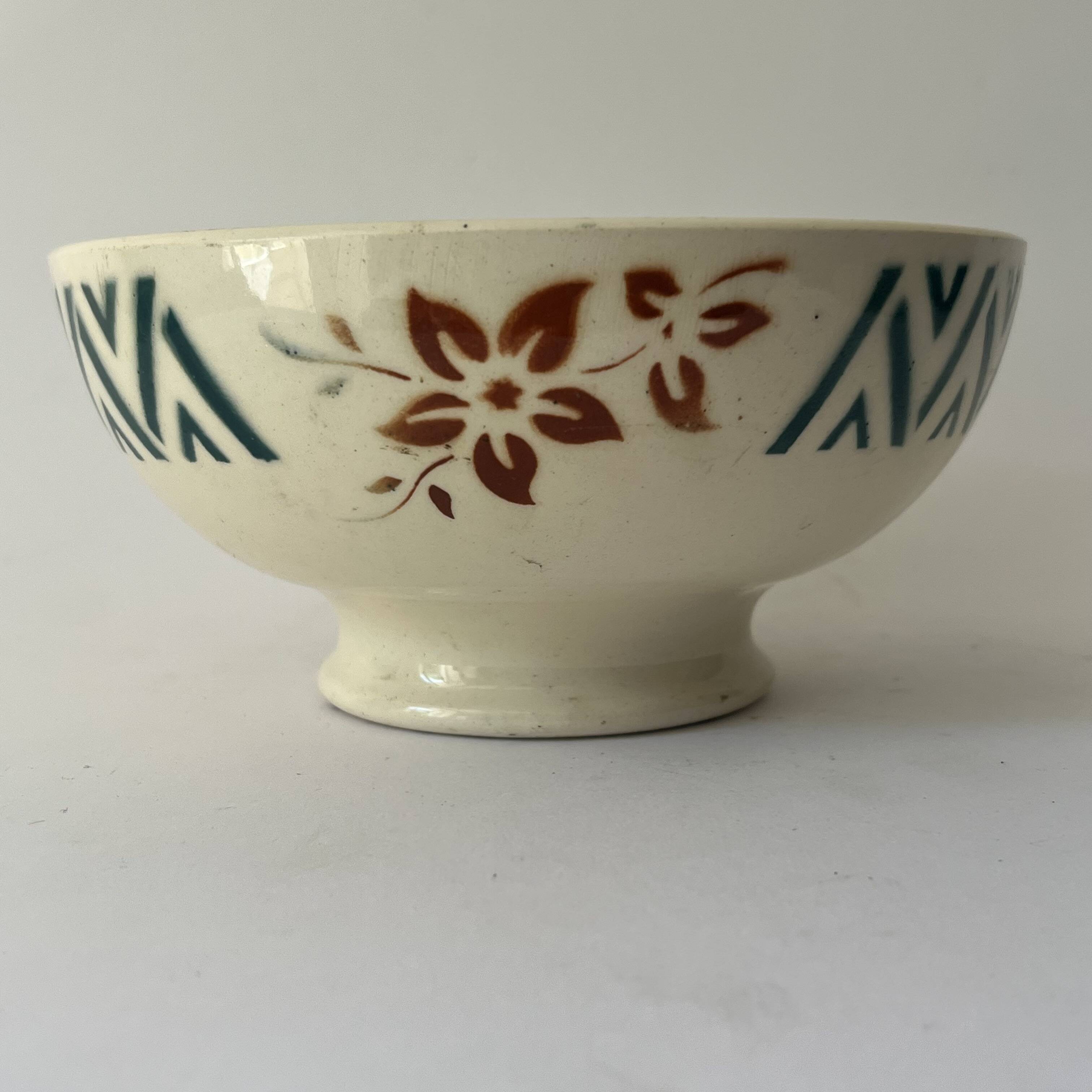 Old Sarreguemines Bowl - 5056