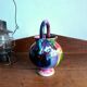 Vase / Multicoloured Ceramic Jug - signed Dressinval - 1960s - Vallauris
