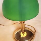 Lampe champignon verte