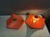 A set of rare wall lamps from Hoffmeister, Germany, 1970s. Model 35060.