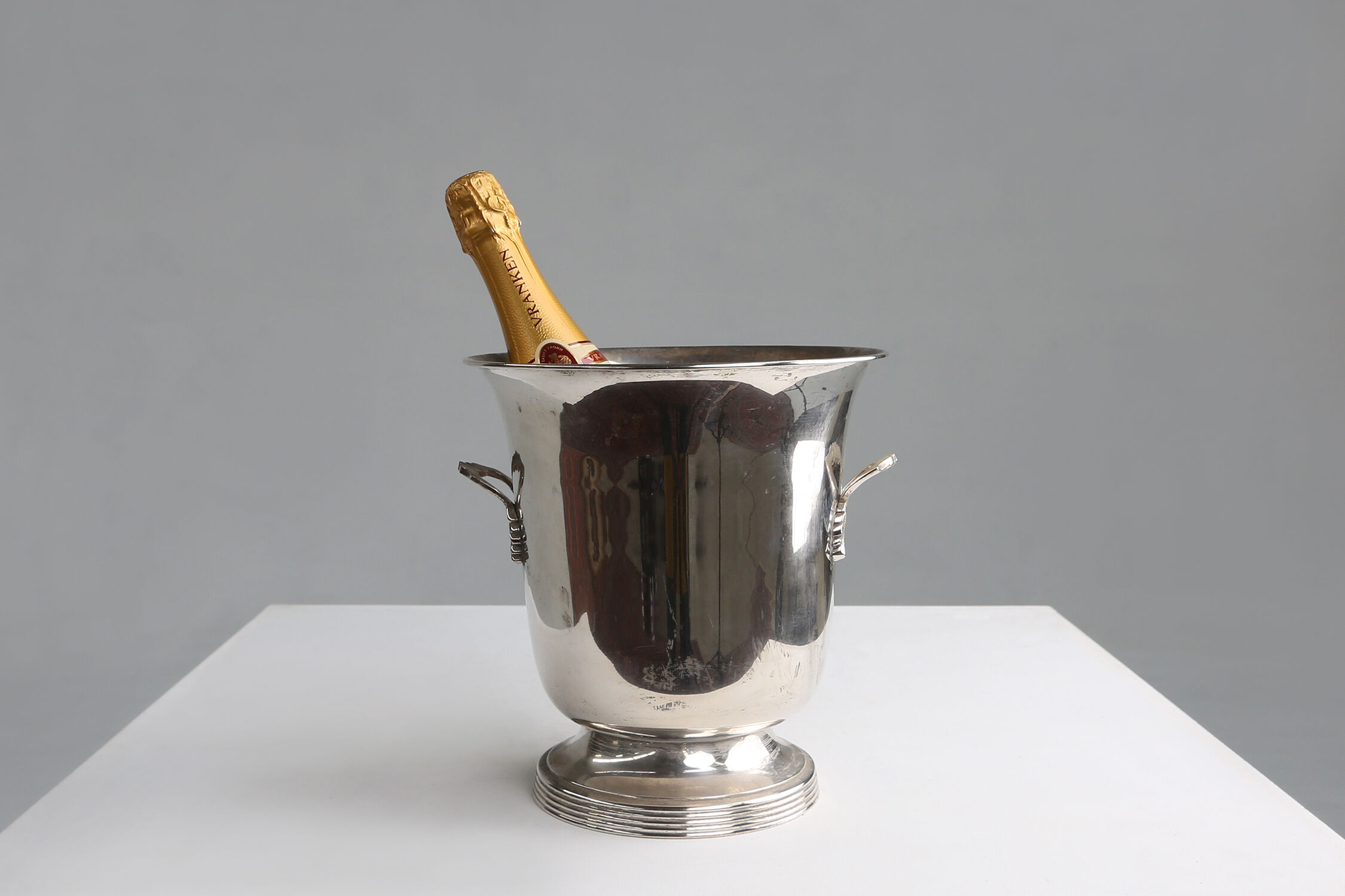 Old silver plated ice bucket ca.1900