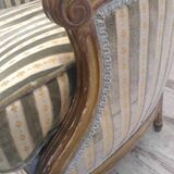 Louis XVI style bergère armchairs