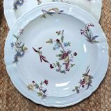 4 deep plates Bernardaud model Chantilly