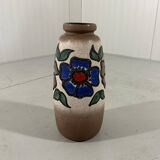 West-Germany pottery vase flowers floor vase 1960’s
