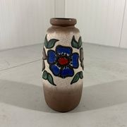 Vase à fleurs en poterie d'Allemagne de l'Ouest, vase de sol, années 1960