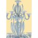 Contemporary Mid-Century Modern Venetian Style Murano Glass Chandelier