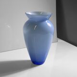 Italian Murano Pastel Blue Vase -1970s