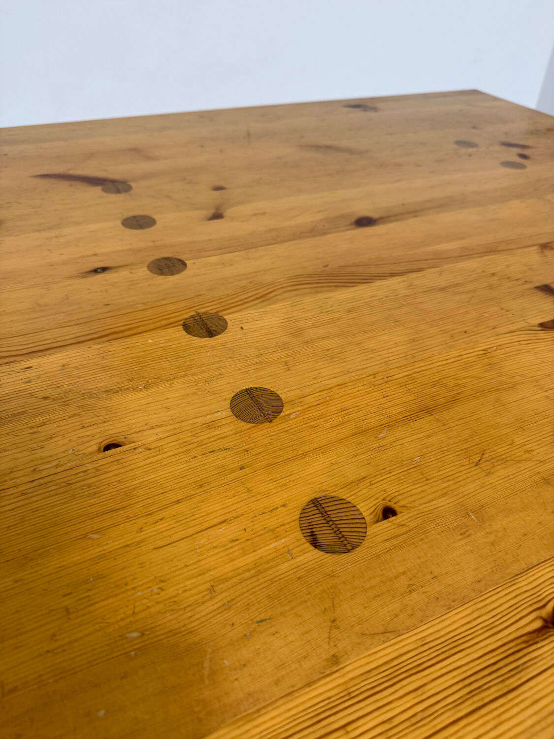 Pine coffee table "Kvadrat" design Wilhelmsson Andersson and Söner