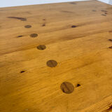 Pine coffee table "Kvadrat" design Wilhelmsson Andersson and Söner