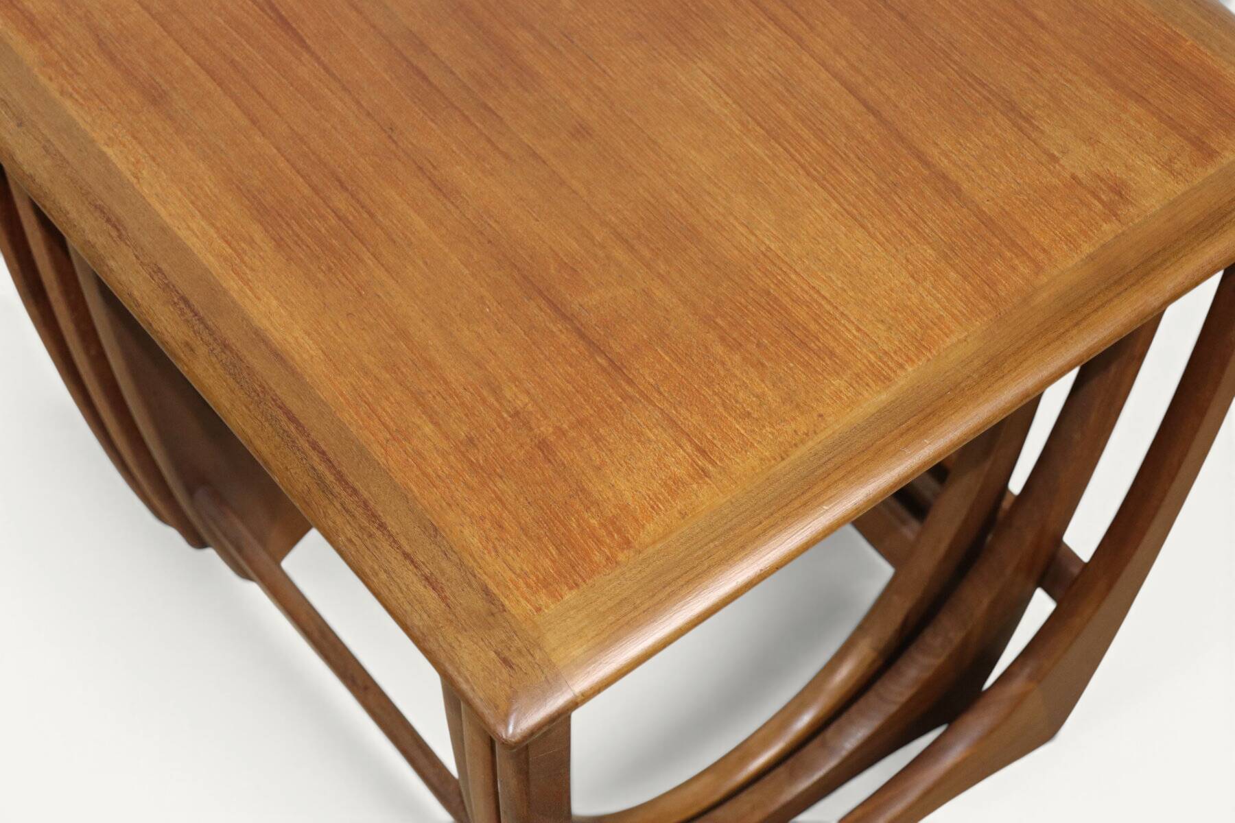 G-Plan teak nesting tables, 1960s.