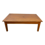 Solid wood coffee table with 1 drawer