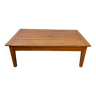 Table basse en bois massif avec 1 tiroir