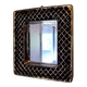 Ceramic mirror, Hendrik Thomas, Vallauris 1970