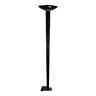 Vintage floor lamp design 1980 in lacquered metal ceramic and brass