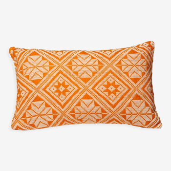Coussin Dokmai orange 30x50 cm