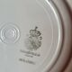 Set of 8 Sologne dessert plates from Lunéville