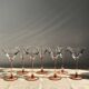 Set of 8  Luminarc Rosaline cocktail glasses