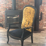 Restored Voltaire armchair