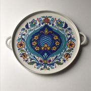Ceramic plate villeroy and boch model izmir 70s