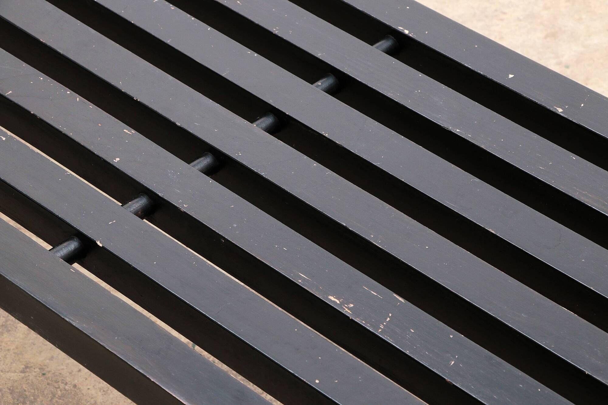 1970s Slatted bench by Gijs Bakker and Wim Wilson for Castelijn, the Netherlands