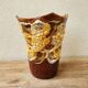 Fat Lava vintage ceramic vase