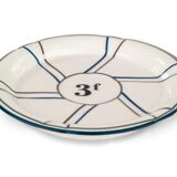 Porcelain wormwood saucer