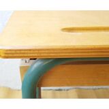 Schoolboy table with locker