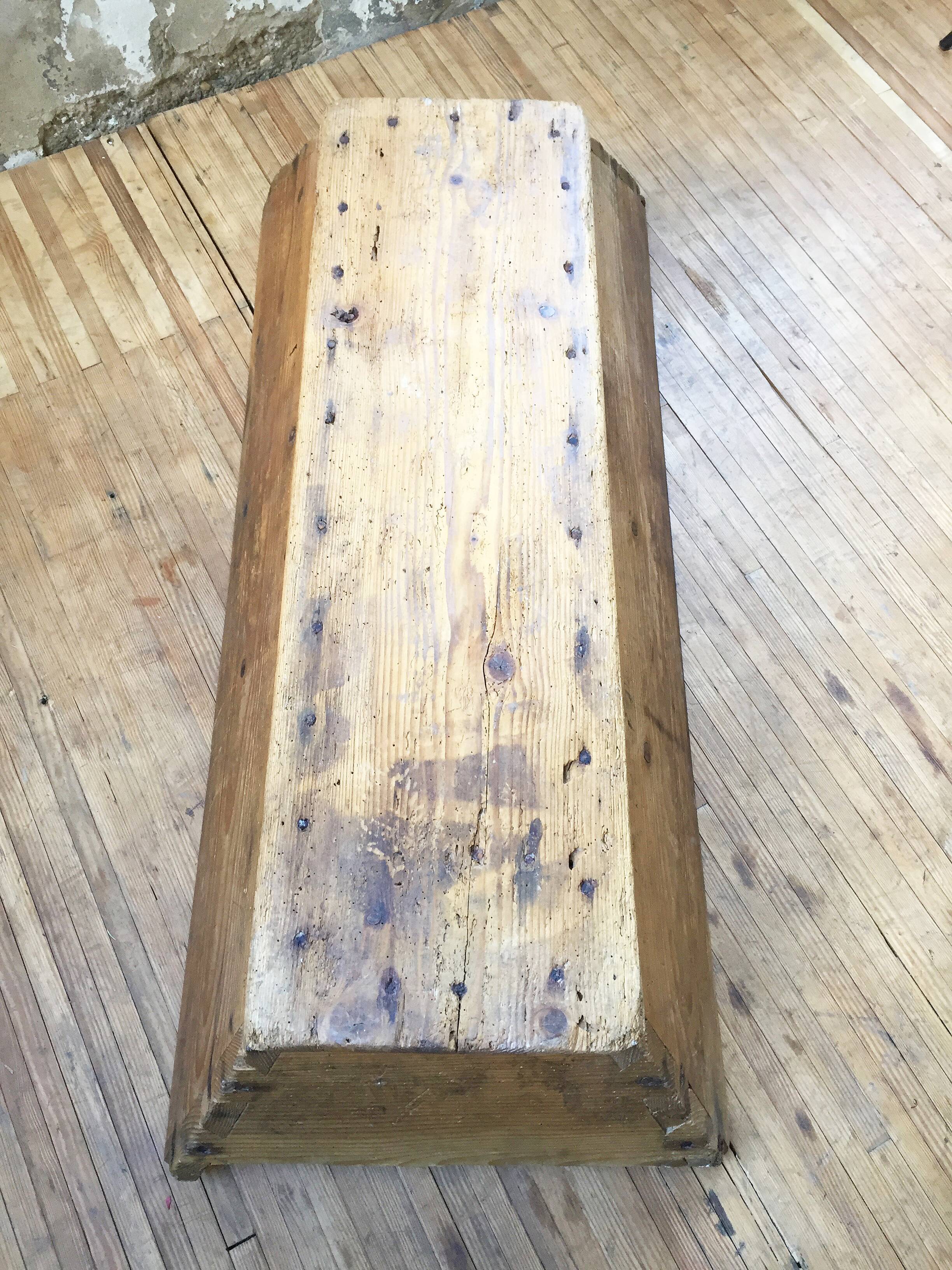 Brutalist coffee table