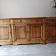 Louis Philippe style sideboard in solid cherry wood