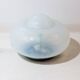 Opaline Murano glass mushroom table lamp, Italy 1970s