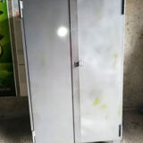 Industrial cabinet in varnished metal