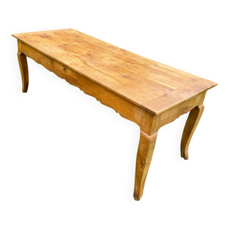 Cherry farmhouse table