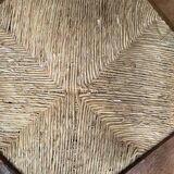 Ensemble de 6 chaises paillées vintage